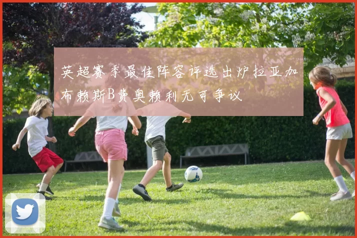 英超赛季最佳阵容评选出炉拉亚加布赖斯B费奥赖利无可争议